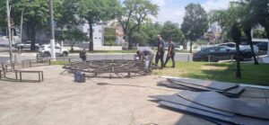 Aluguel e locação de plataforma giratoria de carro e motos melhores plataformas aqui para feira evento 2026